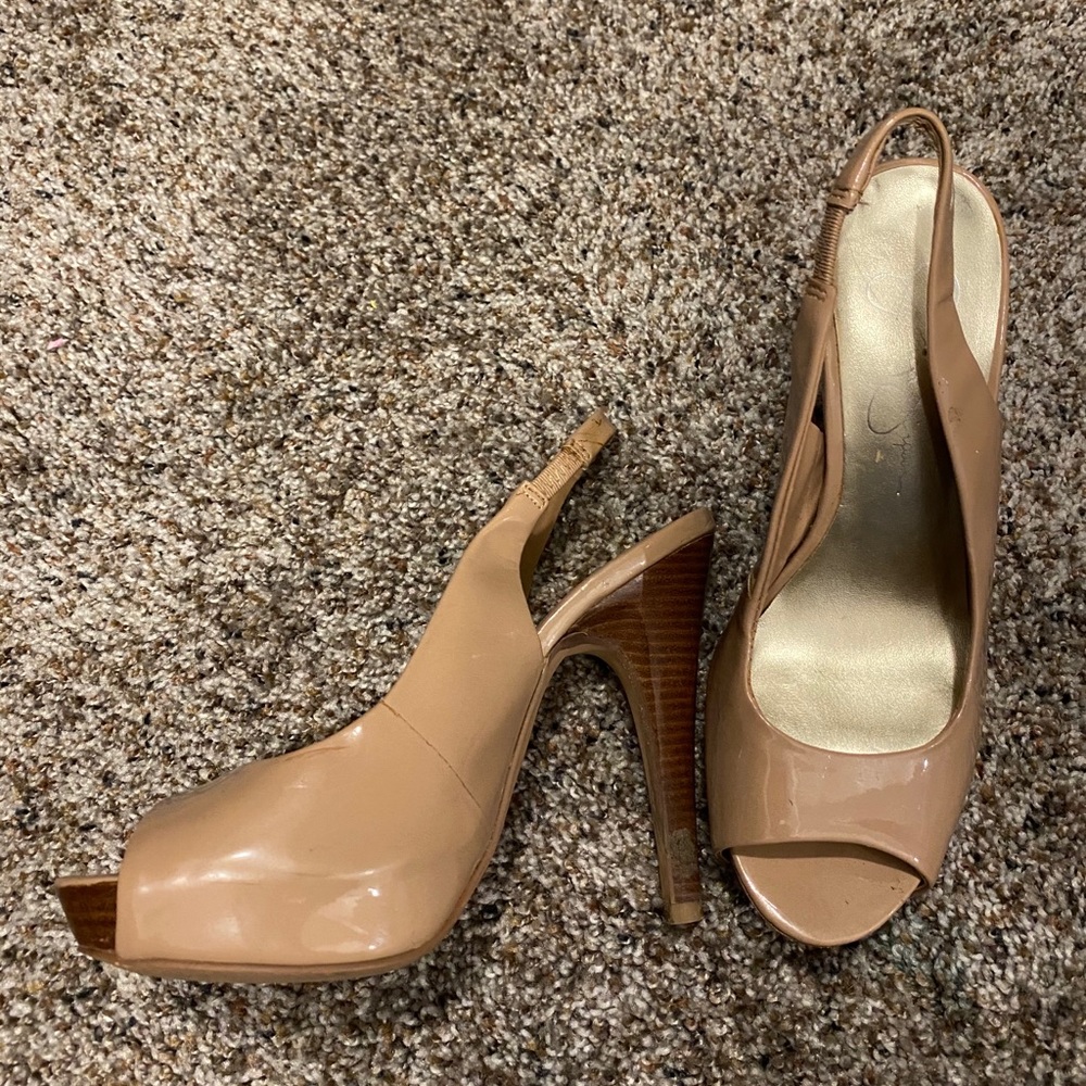 Jessica Simpson Heels (Nude)